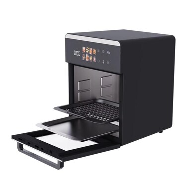 18L Digital Air Fryer Oven 1800W with Touch Control, 80-200&deg;C Temperature &amp; Multi Cooking Presets