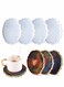 Coaster Molds, Agate Coaster Epoxy Molds, Silicone Resin Casting Molds for Making Faux Agate Slices, Coasters, Home Table Decoration 4PCS