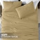 Hotel Linen Klub Bronze King Size 260 X 280 cm Hotel Linen Bedding Set - 3 Pieces Brown, Cotton Material