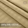 Hotel Linen Klub Bronze King Size 260 X 280 cm Hotel Linen Bedding Set - 3 Pieces Brown, Cotton Material
