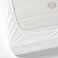 Hotel Linen Klub Queen Fitted Sheet - 1 Piece, Luxurious 100% Cotton Sateen with 250 Thread Count, Featuring Classic Stripe Design with Deep Pocket and Elastic Edges, Size: 180 x 200 + 30 cm, White