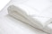 Hotel Linen Klub Single Mattress Topper 233TC 100% Cotton Fabric with Piping and 4 Sides Elastic Bands 500GSM Soft Firm Extra Thick Fiber Sheet Filling, White, 100 x 200 cm