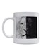 Lion Printed Mug White/Black 350ml