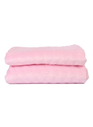 r us Plush Blanket Polyester Pink 150x200cm