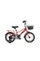 Raccoon Bicycle With Basket 18-Inch Red