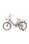Colorland Qitong Bicycle With Basket 16-Inch Purple