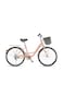 Colorland Qitong Bicycle With Basket 20-Inch Pink