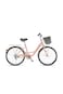 Colorland Qitong Bicycle With Basket 20-Inch Pink