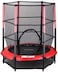 Colorland Toys Jump N Joy Trampoline 4.5 Feet Red