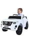 Nissan Patrol Kids Ride-On Car White