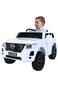 Nissan Patrol Kids Ride-On Car White