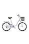 Raccoon Bicycle With Basket 20-Inch Purple