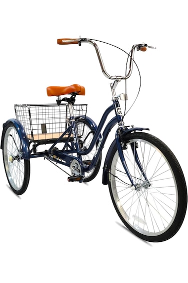 Mogoo Hauler Tricycle 24 Basket Blue