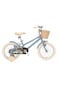 Muunka Bicycle With Basket 12 Inches Blue
