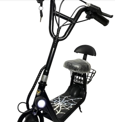 Colorland Toys - Electric Scooter With Seat Black Es265