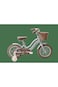 Raccoon Bicycle With Basket 16-Inch Purple