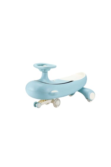 Colorland Qitong Swing Car With Music Blue