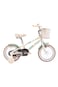 Colorland Qitong Cow Bicycle With Basket 14-Inch Green