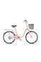 Raccoon Bicycle With Basket 20-Inch Pink