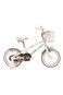 Colorland Qitong Cow Bicycle With Basket 16-Inch Green