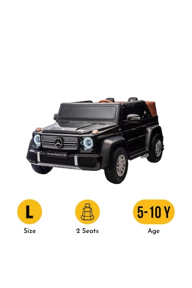 Mercedes-Maybach G650 Ride On 12V/4M Black A1000