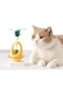 Catnip Toys with Feathers, Tumbler Cat Toy Edible Catnip Balls Toy Interactive Cat Toys Kitten Exercise Toys Catnip Ball Toy Kitten Tumbler Toy Interactive Feather Cat Toy for All Breeds - Yellow