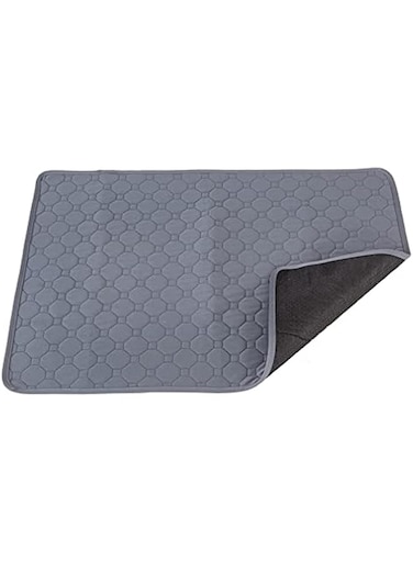 BELLSBERRY Washable Pee Pads for Dogs   Dog Pee Pads Washable   70&times;50cm Reusable Pee Pads for Dogs   4-Layer Waterproof Breathable Whelping Pad for Dog &amp; Cat   Super Absorbing Whelping Training Pads