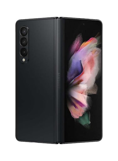 Samsung Galaxy Z Fold3 Dual SIM, 12GB RAM, 512GB, 5G, Phantom Black - UAE / TRA Version (And eSIM)