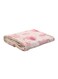 Baby &amp; Kids Lightweight Super Soft Pink Microfiber Blanket with Elephants design, Size 130x100cm
