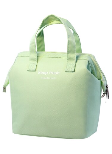 Green Reusable Insulated Lunch Bag Stylish Bento Lunch Bag Water-resistant Lunch Tote Bag Lunch Box Containers for Women Men Adults Work Picnic