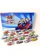 new boat Advent Calendar 2025 with 24 Toy Racing Cars, Christmas Holiday Countdown Advent Calendars