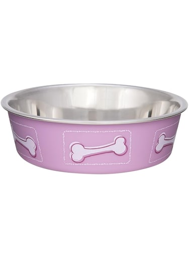Loving Pets Coastal Bella Bowl for Dogs, Large, Pink