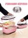 Princess Edition - YAH Leak-Proof Bento Lunch Box - 2 Layers and 6 Compartments, Model: LunchMate - Microwave &amp; Dishwasher Safe, Includes Spoon &amp; Fork - Convenient Handle for School, Work, and Travel