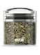 Prepara EVAK Glass Food Storage Container with White Gloss Compact Handle, Small Small Black 3024