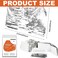 BananaHome 10 Pack Emergency Foil Blankets,160x 210cm Survival Thermal Mylar Blankets Space Blanket Individually Packaged Perfect for Outdoors,Hiking,Camping,Survival,Marathons,Body Warmer (10pack)