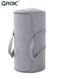 Storage bag, 39&Atilde;&mdash;63CM, Clothes Storage Bags with Zippers and Carrying Handles, Foldable Closet Organizer for Clothing, Blankets and Bedding, Waterproof Organizing Bags, Large Grey Cylindrical Bag