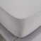 Home Conscious Eucacel Fitted Sheet 160x200+33cm - Vapour Grey