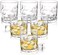 by Milton Fizz Whiskey Glass Tumbler Set of 6