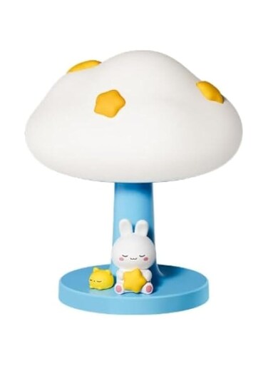 Azonee Cloud Night Light, Soft Silicone LED Lamp with 3 Brightness Levels &amp; Tap Control, Rechargeable, Cute Baby Night Light for Nursery and Bedroom