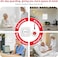 CallToU Caregiver Pager Wireless Call Button Nurse Alert System 500+ Feet for Home/Elderly/Patient/Disabled 1 Plugin Receiver 1 Waterproof Transmitter