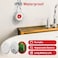 CallToU Elderly Monitoring Call Button Wireless Caregiver Pager Smart Senior System with Light Personal Buzzer Alarm 2 Portable Transmitters 1 Plugin Receiver