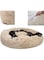 BAOFI Dog Bed Pet Bolster Bed Kennel Cat Cushion Bed Marshmallow Pet Bed Large Ultra Soft Plush Donut Cuddler Round Dog Nest Bed Machine Washable And Non-Slip Pet Calming Warm Bed,Beige,XL,80CM