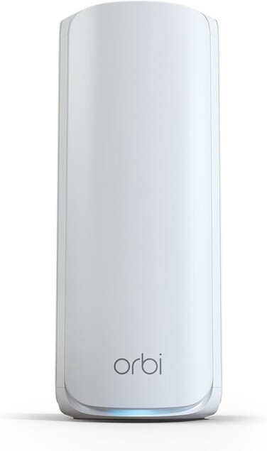 Netgear Orbi 770 Series Tri-Band WiFi 7 Mesh Add-On Satellite (Rbe770) - Works With Orbi Rbe772 And Rbe773 - Adds Coverage Up To 2, 750 Sq. Ft., 2.5 Gig Internet Port, Be11000 802.11Be (Up To 11Gbps)