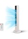 Empire 83cm/33inch Tower Fan with LED Display, Remote Control Fan for Bedroom with Timer Function, 45W Cooling Fan with 3 Speeds, Perfect 45&deg; Oscillating Fan for Home, Living Room &amp; Office (White)