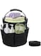 Cleaning Bucket Organiser,Collapsible Garden Tool Bag with Handle,17L Portable Multi Picnic Basket Bag Tote Storage Box Cleaning For Kitchen Cupboard Toiletries Housekeeping