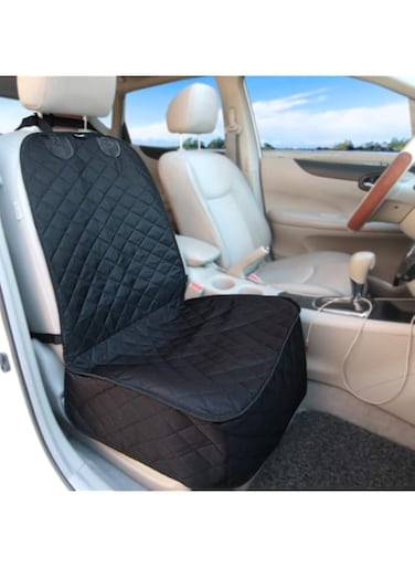 Vailge Water Resistant, Nonslip Dog Seat Cover - Washable, Scratch Proof, Fits Trucks, Cars, SUV - Black, One Size