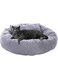 niaoyufeng Dog Round Cat Winter Warm Sleeping Bag Fine Plush Soft Pet Bed Calming Bed