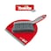 Tonkita Mini Set Dustpan &amp; Brush - New Model with Rubber Lid