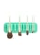 Makeup Brush Drying Rack, Soft Silicone Wall Mounted Makeup Brush Toothbrush Holder Storage Rack Makeup Brush Storage Rack Makeup Brush Drying Rack Home Makeup Brush Holder (Green)