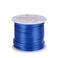 BENECREAT 12 17 18 Gauge Aluminum Wire (,100Ft) Anodized Jewelry Craft Making Beading Floral Colored Aluminum Craft Wire - 12 Gauge Blue